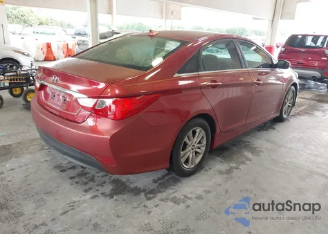 2014 Hyundai Sonata Gls z USA, uszkodzony, nr VIN 5NPEB4AC7EH948308